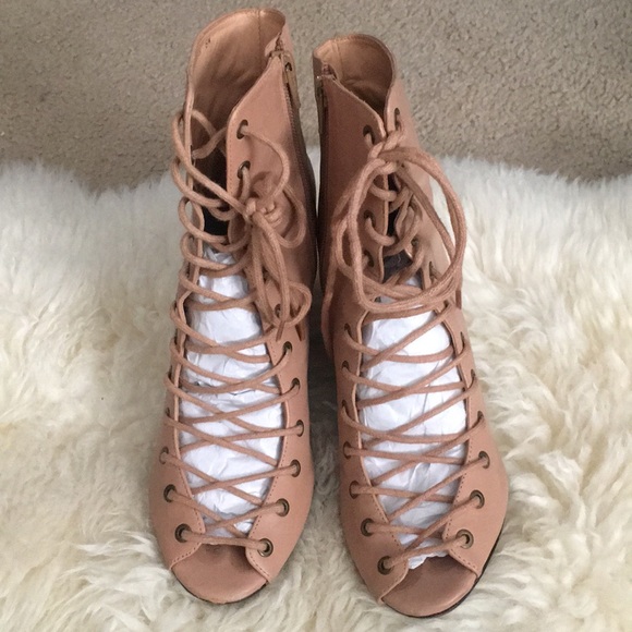 Rebecca Minkoff Pink Heeled Espadrilles - Picture 2 of 6